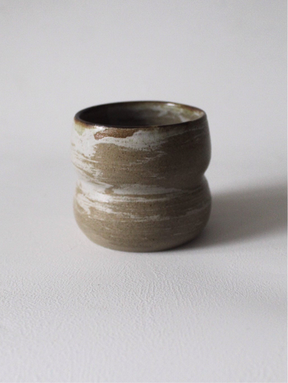 Wavy Mug in Rustic