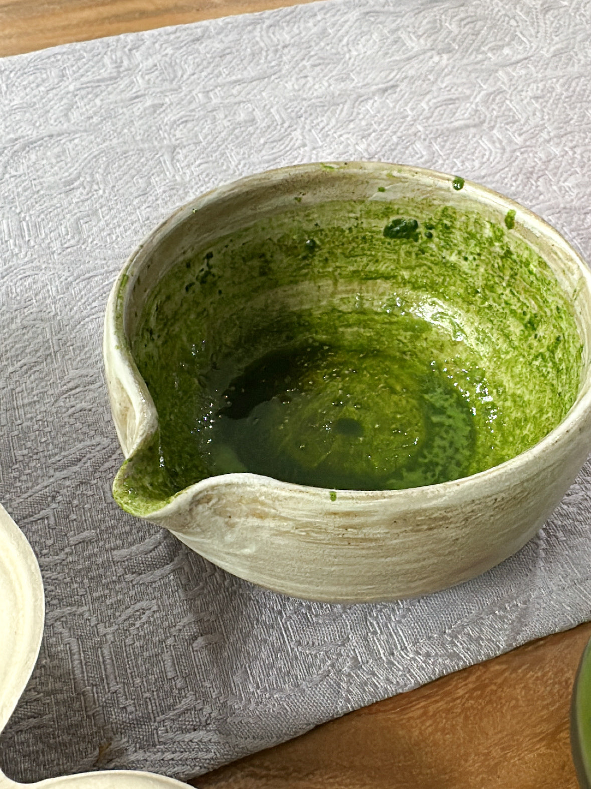 Matcha bowl Rustic