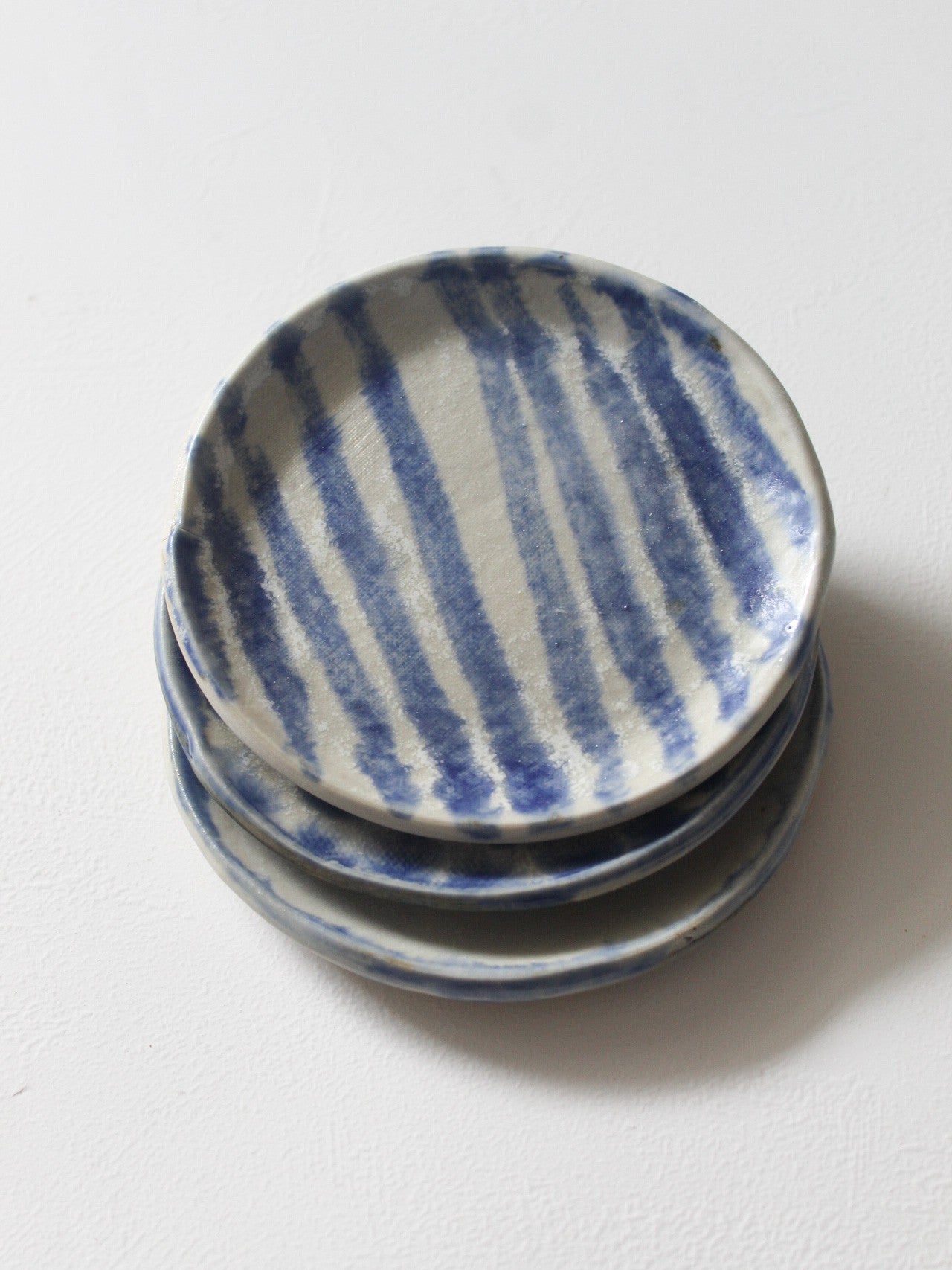 MAMEZARA BLUE DECO / TRINKET DISH / MINI PLATE 10CM