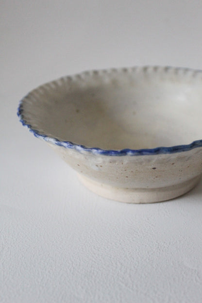 BOWL WITH FLARE RIM IN BLUE