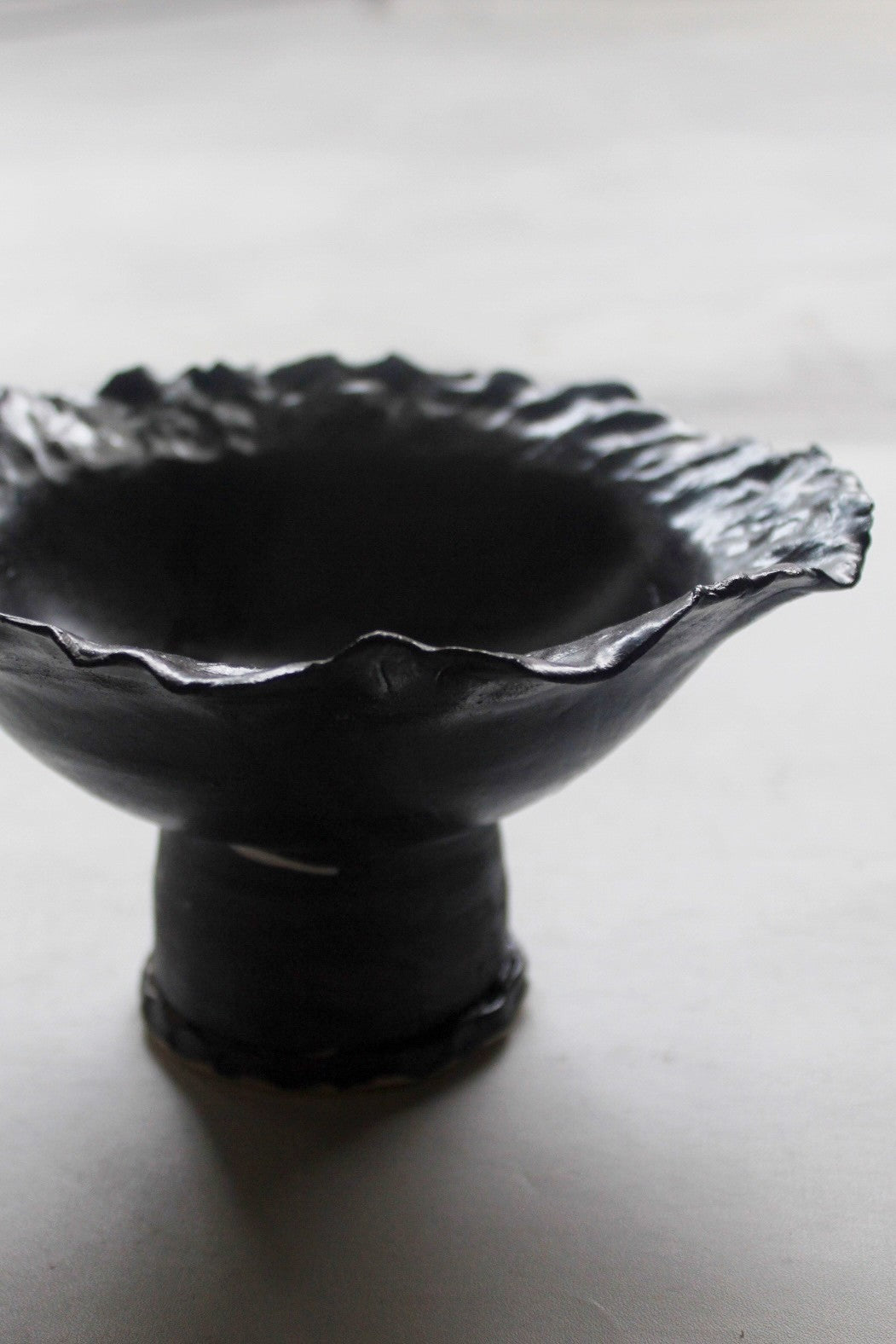 CORAL STAND VESSEL IN BLACK SWAN