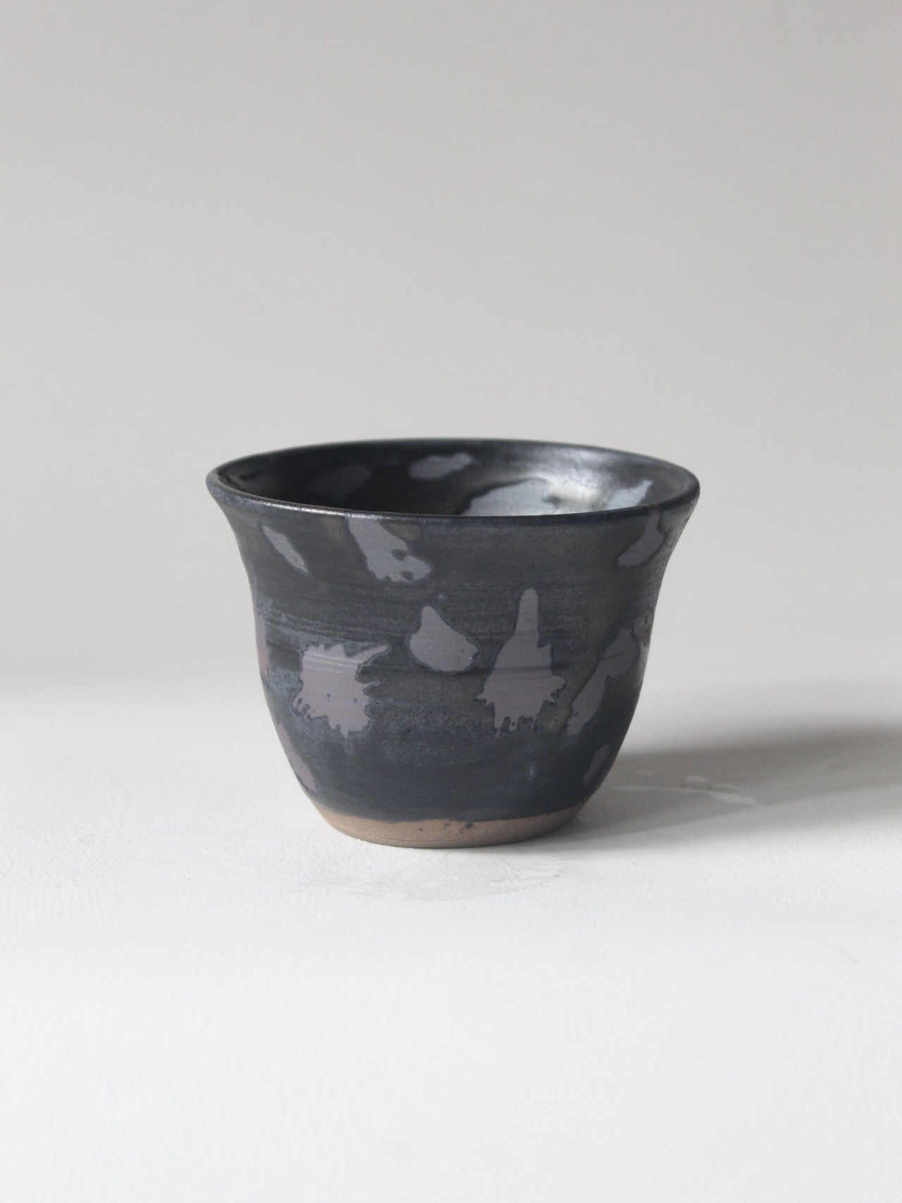 DARK DOTTED FLARE BOWL