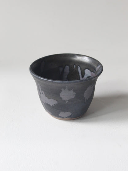 DARK DOTTED FLARE BOWL