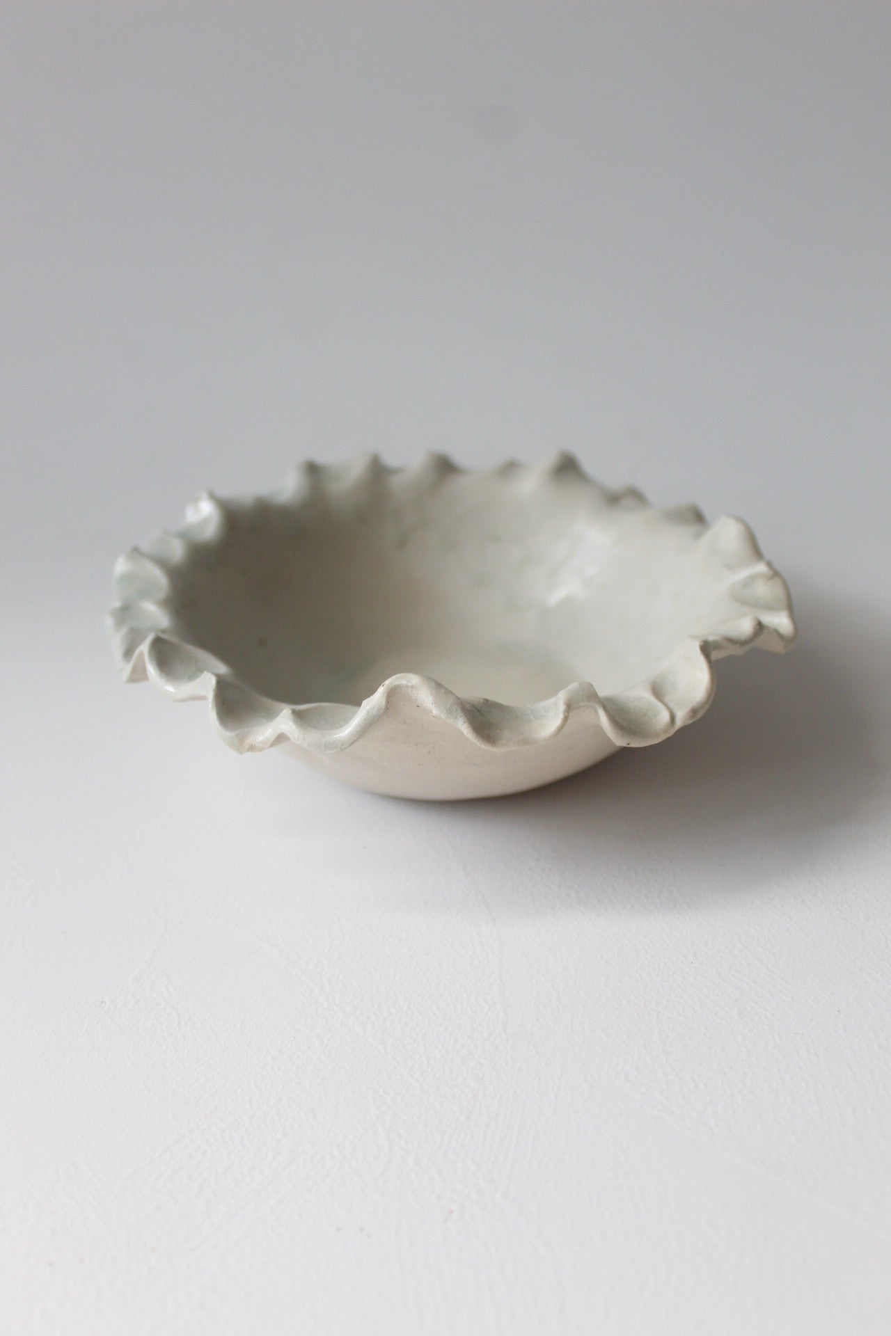 [OAT/CEREAL BOWL] MATTED PINCHED FLARE BOWL